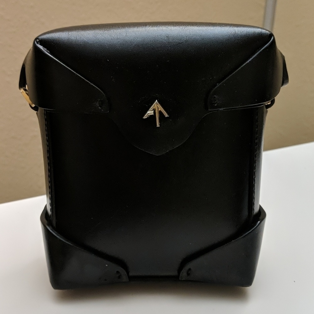 Manu Atelier Pristine Chain Box Bag